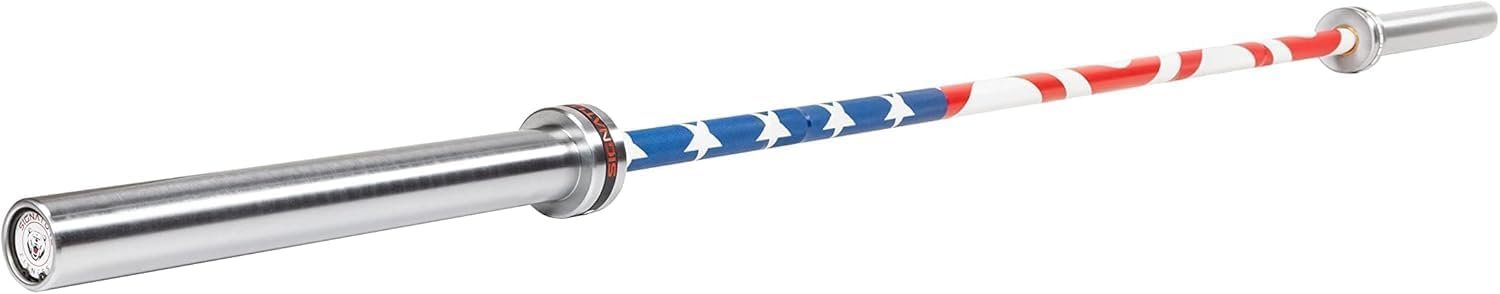 Fitvids Olympic Cerakote Barbell for Home & Commercial Gyms, 190K PSI Tensile Strength Rated for up to 1500LB Capacity