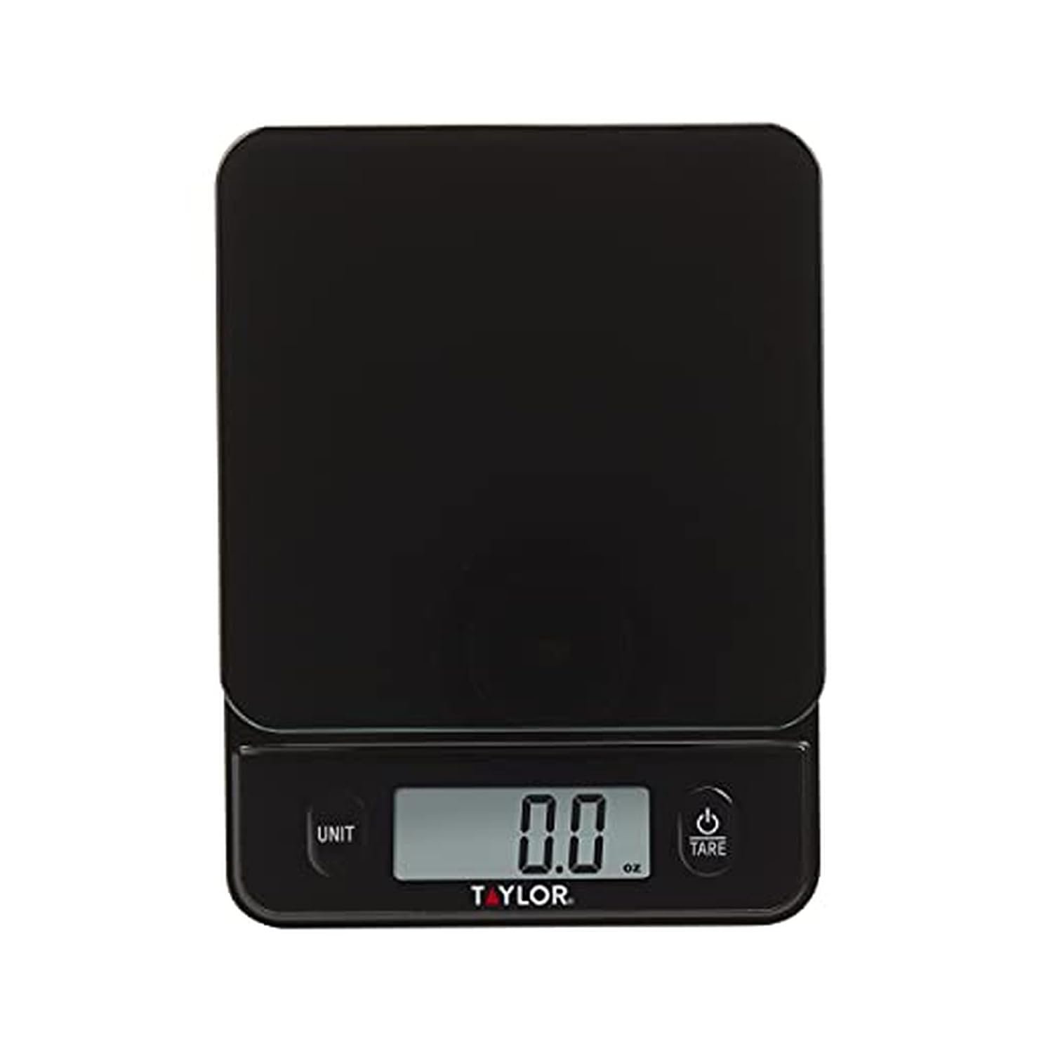 Taylor Digital Kitchen Food Scale with Black Glass Top – 11 lb Max Capacity