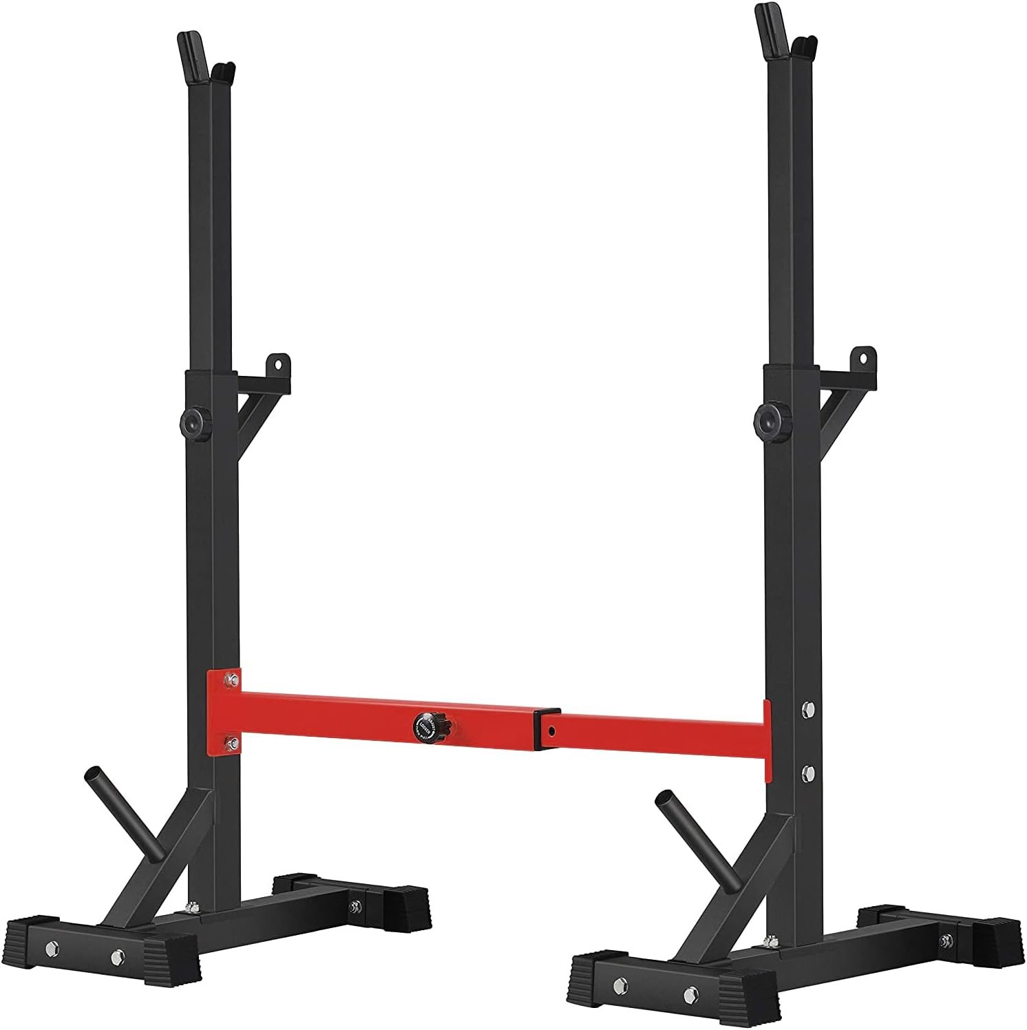 BangTong&Li Squat Rack Stand,Barbell Rack,Bench Press Rack Stand Home Gym Adjustable Weight Rack 550Lbs