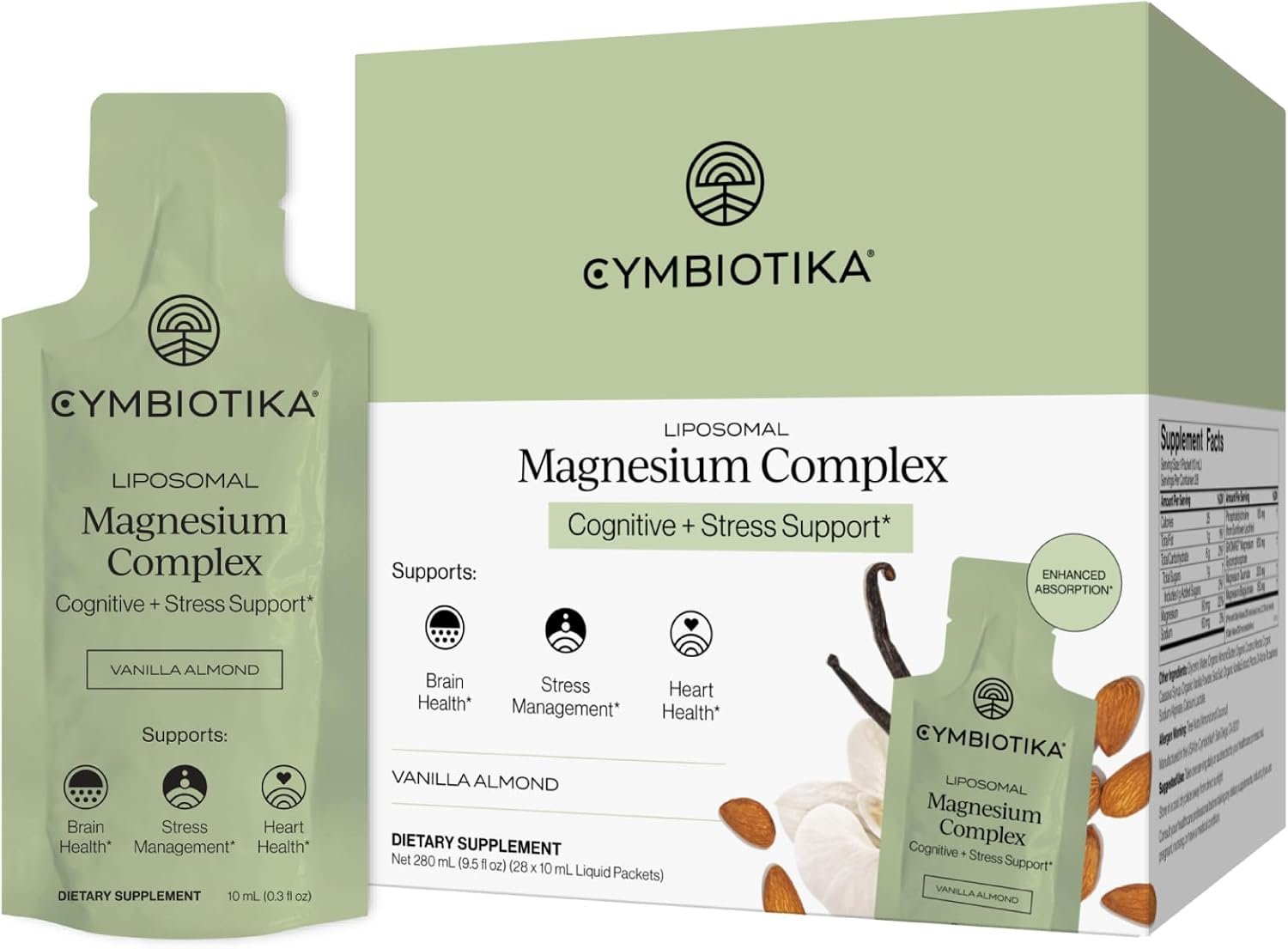 CYMBIOTIKA Liposomal Magnesium Complex for Sleep, Calm, Relax & Recovery