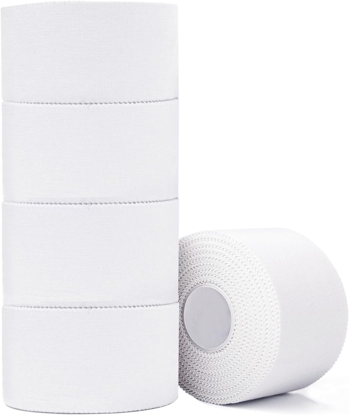ADMITRY Athletic Tape,5 Pack White Sports Tape