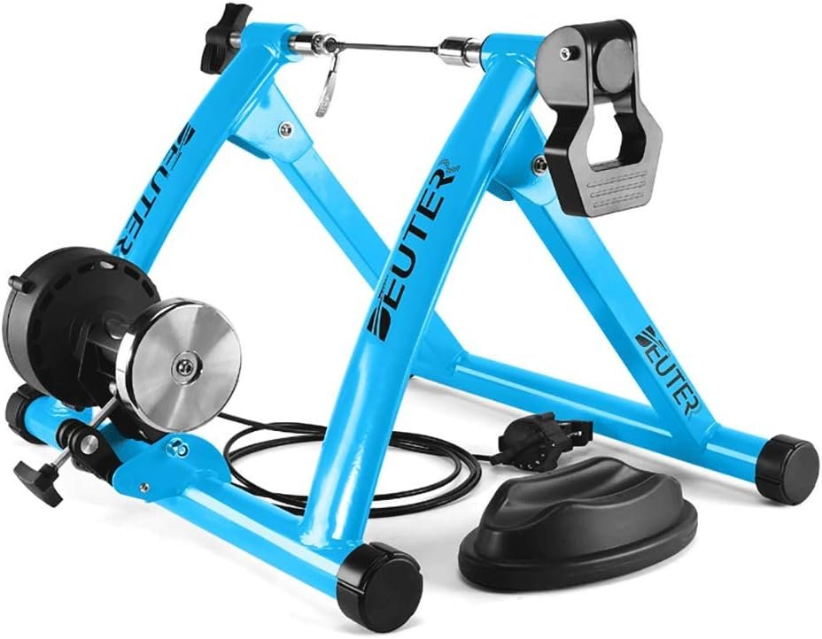 Bike Trainer, Magnetic Bicycle Stationary Stand for Indoor Exercise Riding