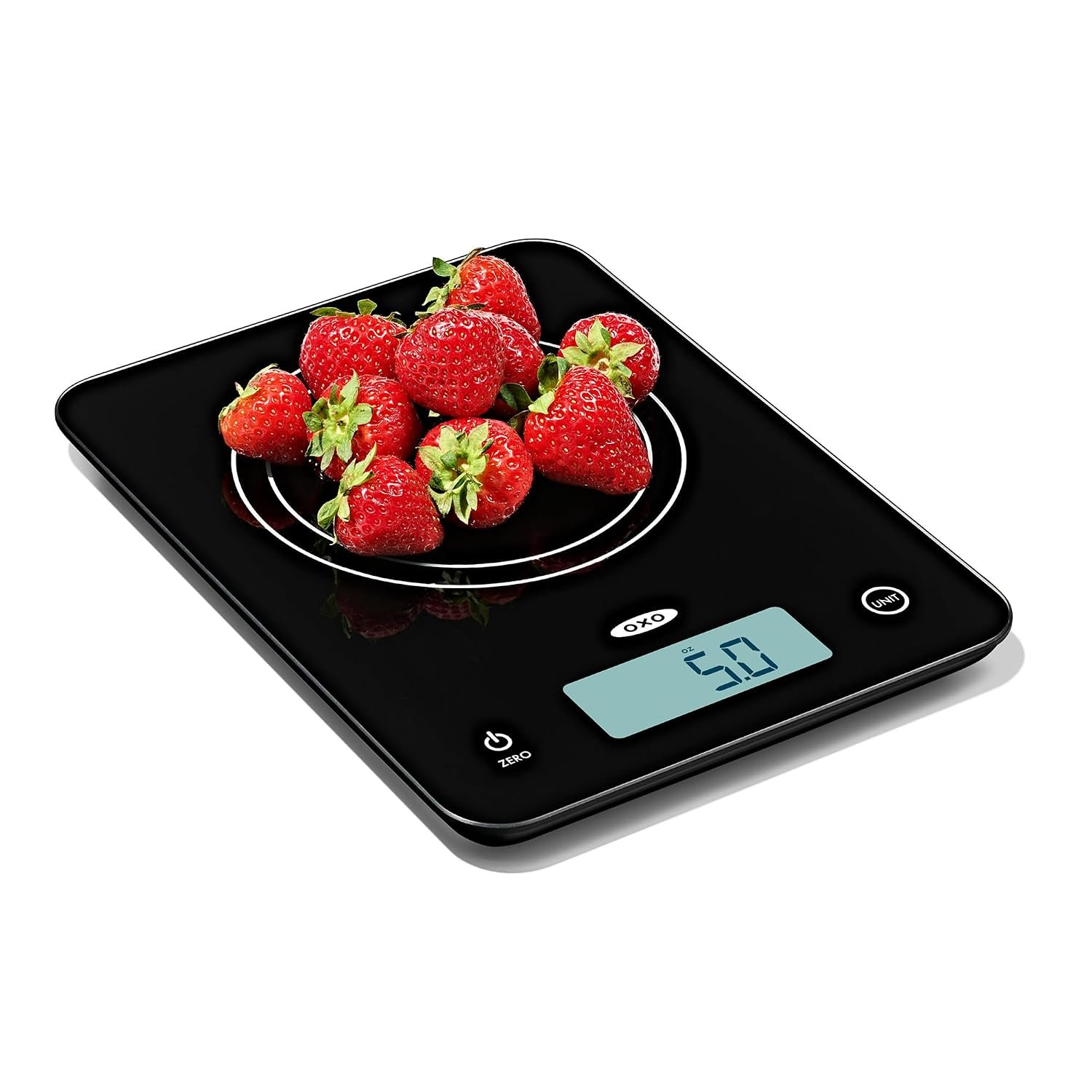 OXO Good Grips 22 Lb Everyday Glass Food Scale