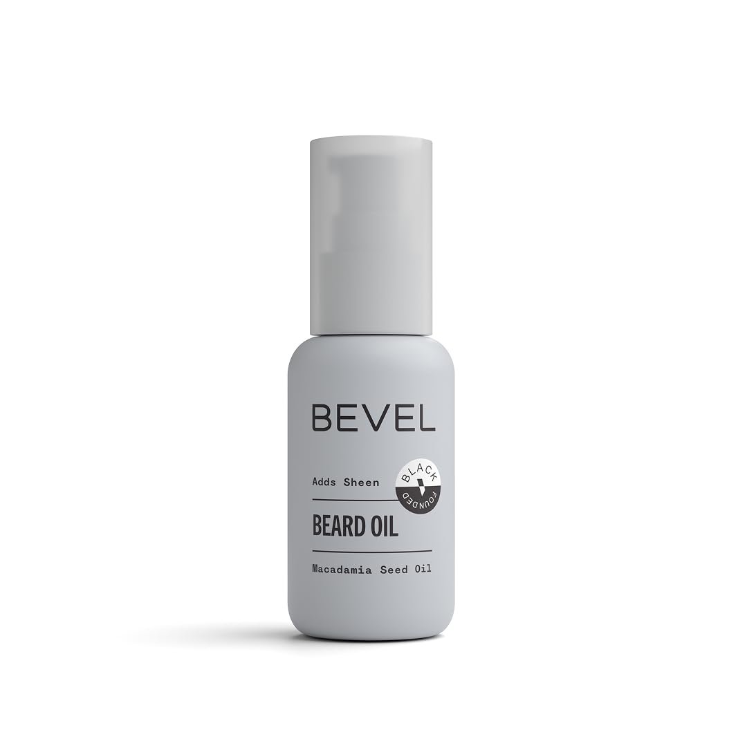 Bevel Beard Oil for Men, Moisturizing with Jojoba and Argan Oil