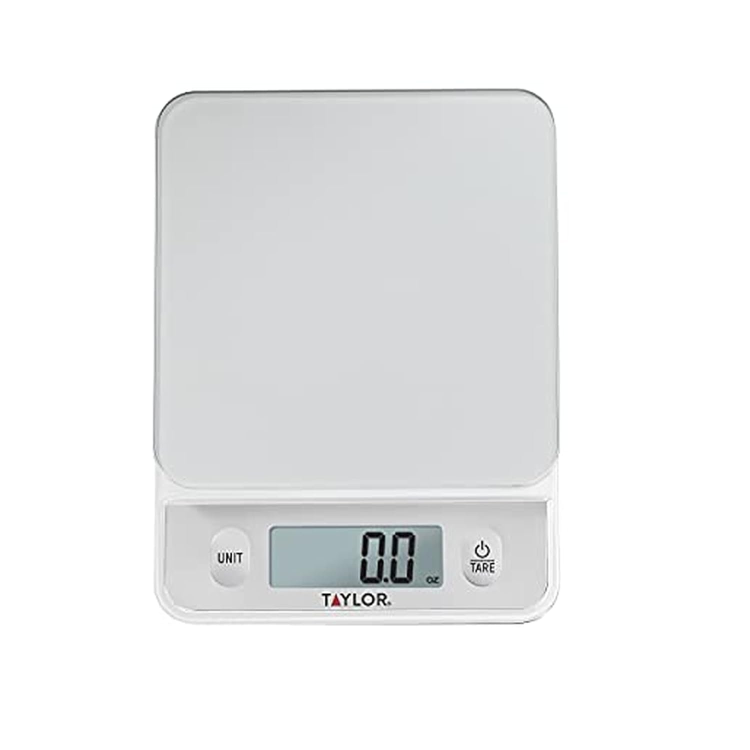 Taylor Digital Kitchen Food Scale with Silver Top – 11 lb Max Capacity
