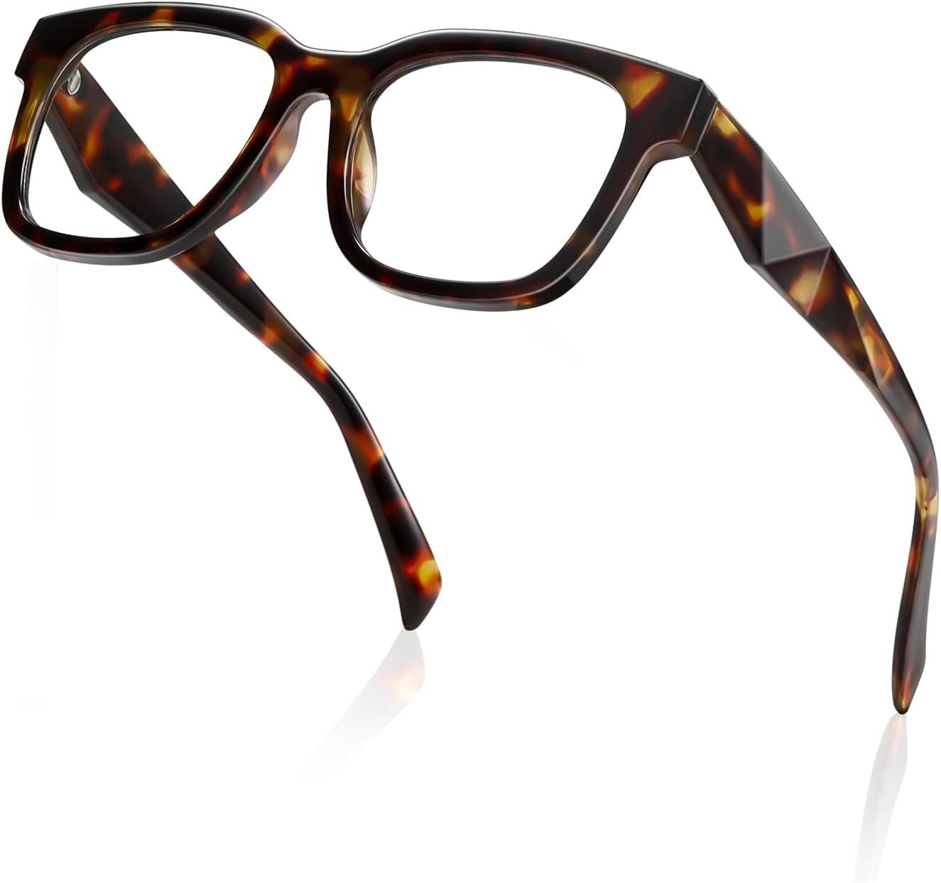 kimorn Blue Light Glasses for Women Men, Square UV Protection Frames