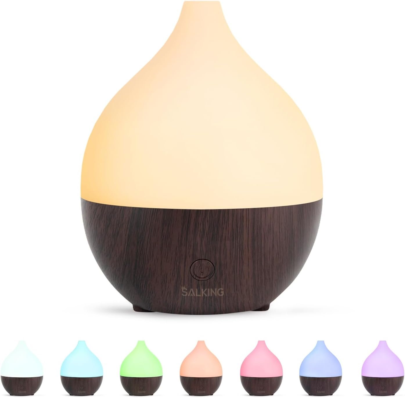 SALKING Essential Oil Diffuser for Home, 100ml Ultrasonic Diffusers, Dark