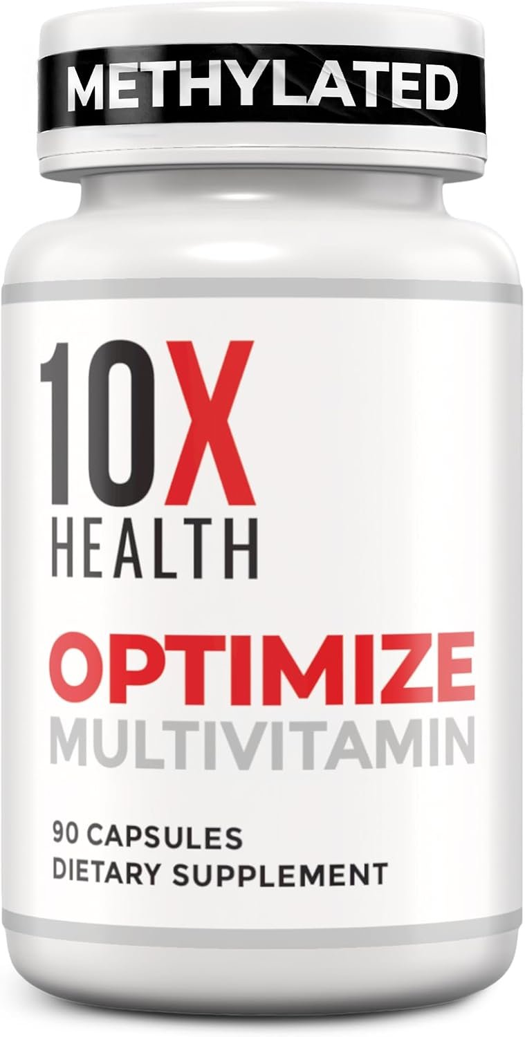 10X Health Methylated Multivitamin – 90 Capsules