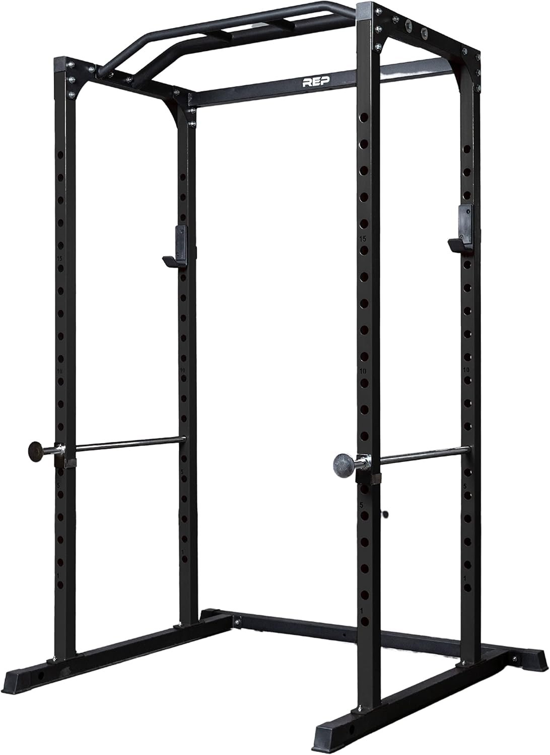 REP Fitness PR-1100 Power Rack – 700 lbs Rated Lifting Cage for Weight Training