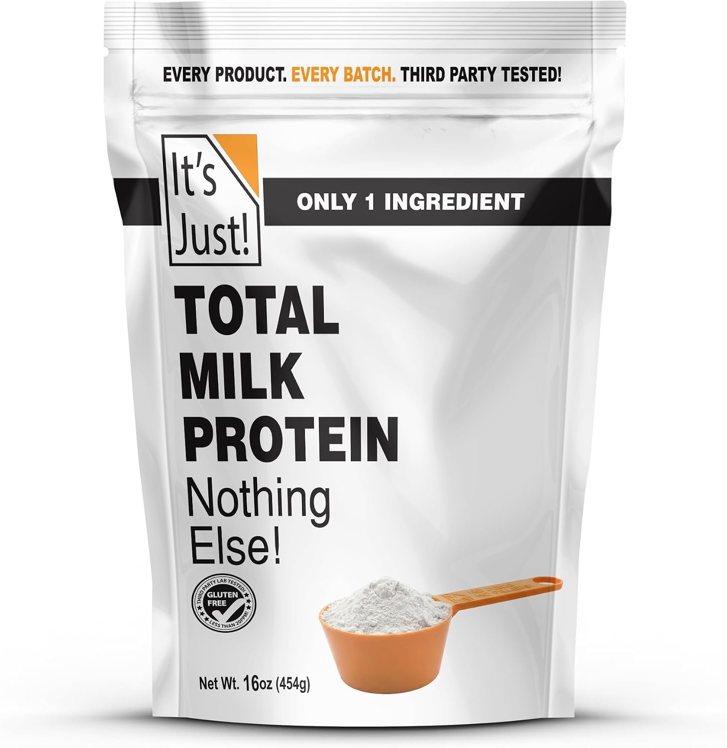 It’s Just! – Total Milk Protein Concentrate Powder, 16oz, Unflavored