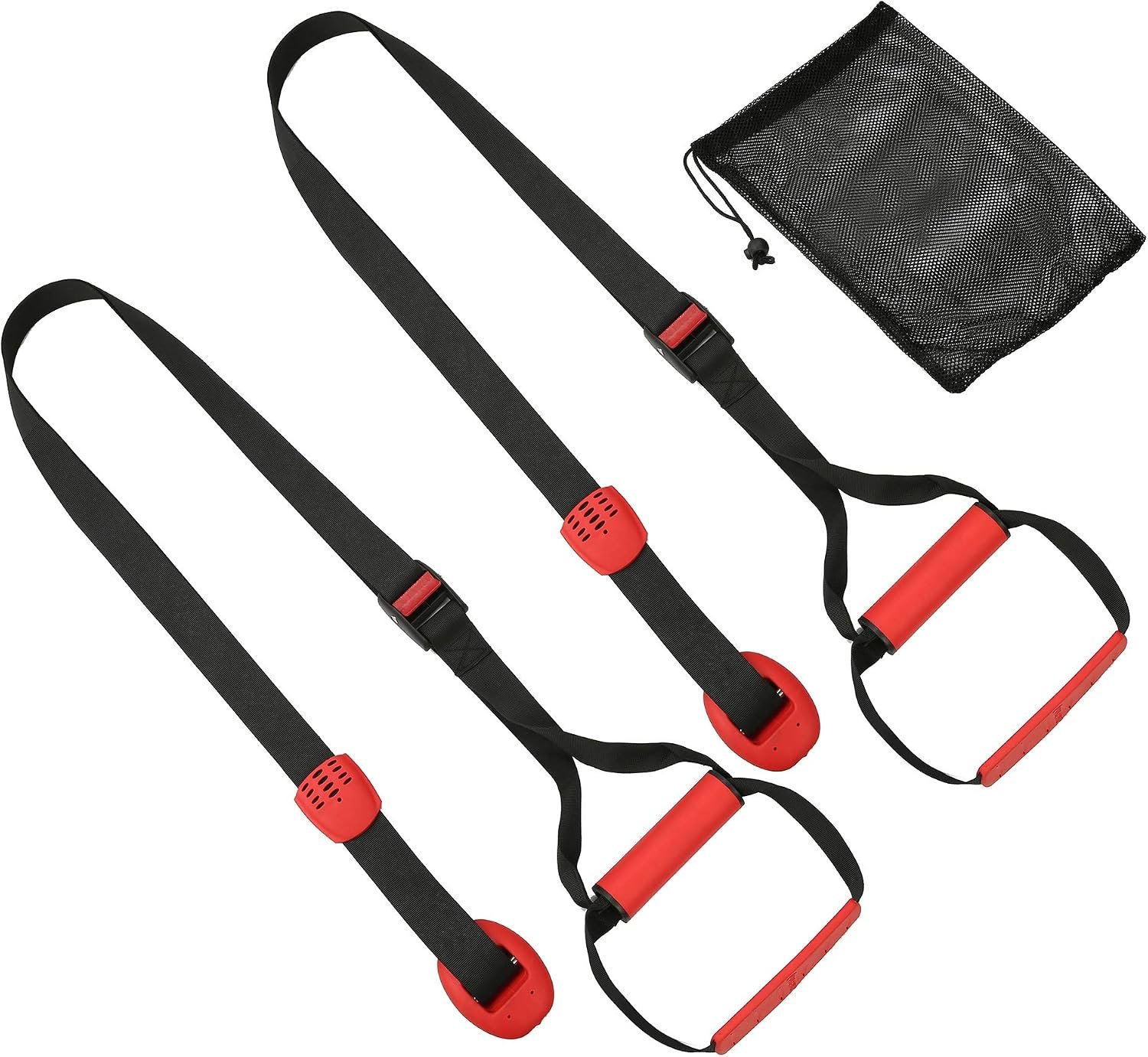 All-in-One Suspension Trainer Exercise Equipment Bundle,Exercise Whole Body